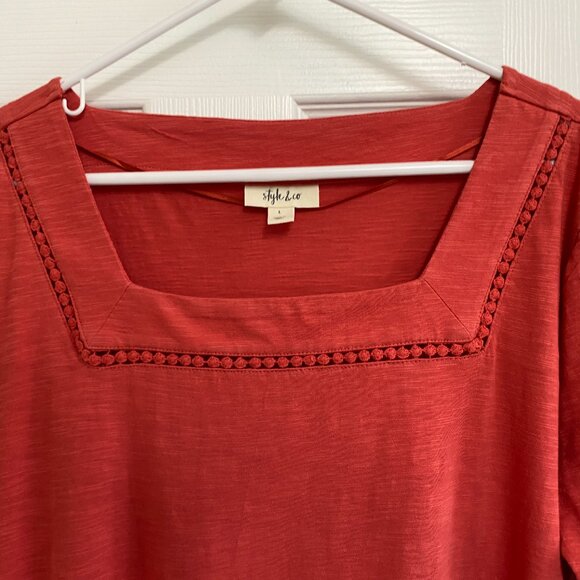 NWT Ladies Style & Co Top - Picture 3 of 3